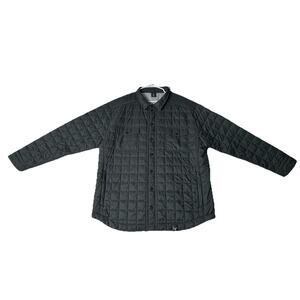 Kings Outdoor Quilted Insulated Jacket Men’s 2XL Gray Snap‎ Front Hunting Coat